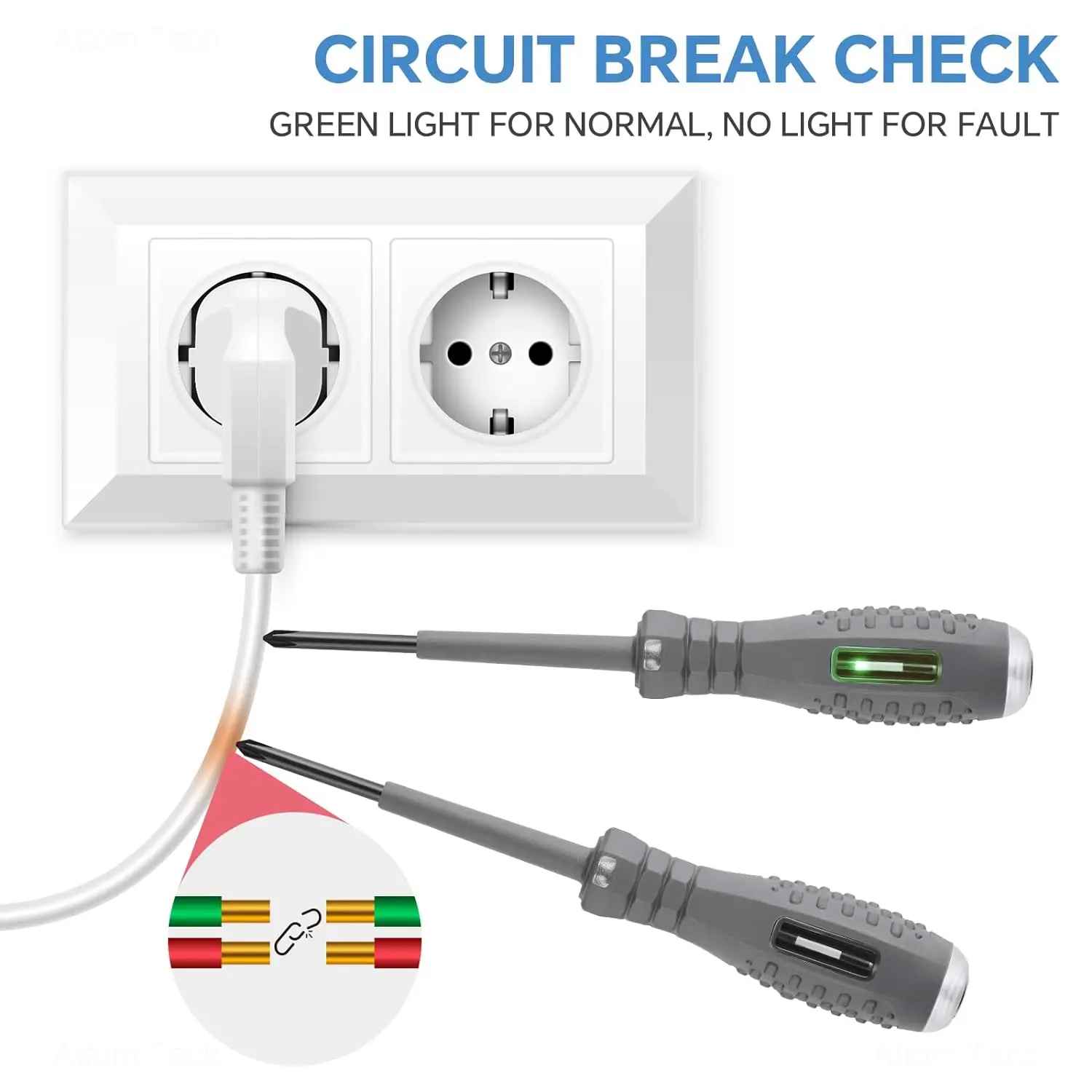 Digital Voltage Tester Pen AC Non-contact Induction - Image 5