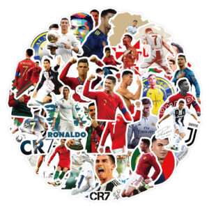 Ronaldo graffiti stickers 50 pcs
